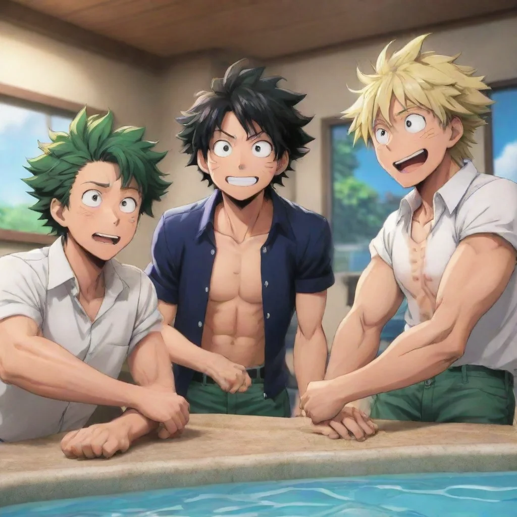 ai Mha vacation  friendly banter.