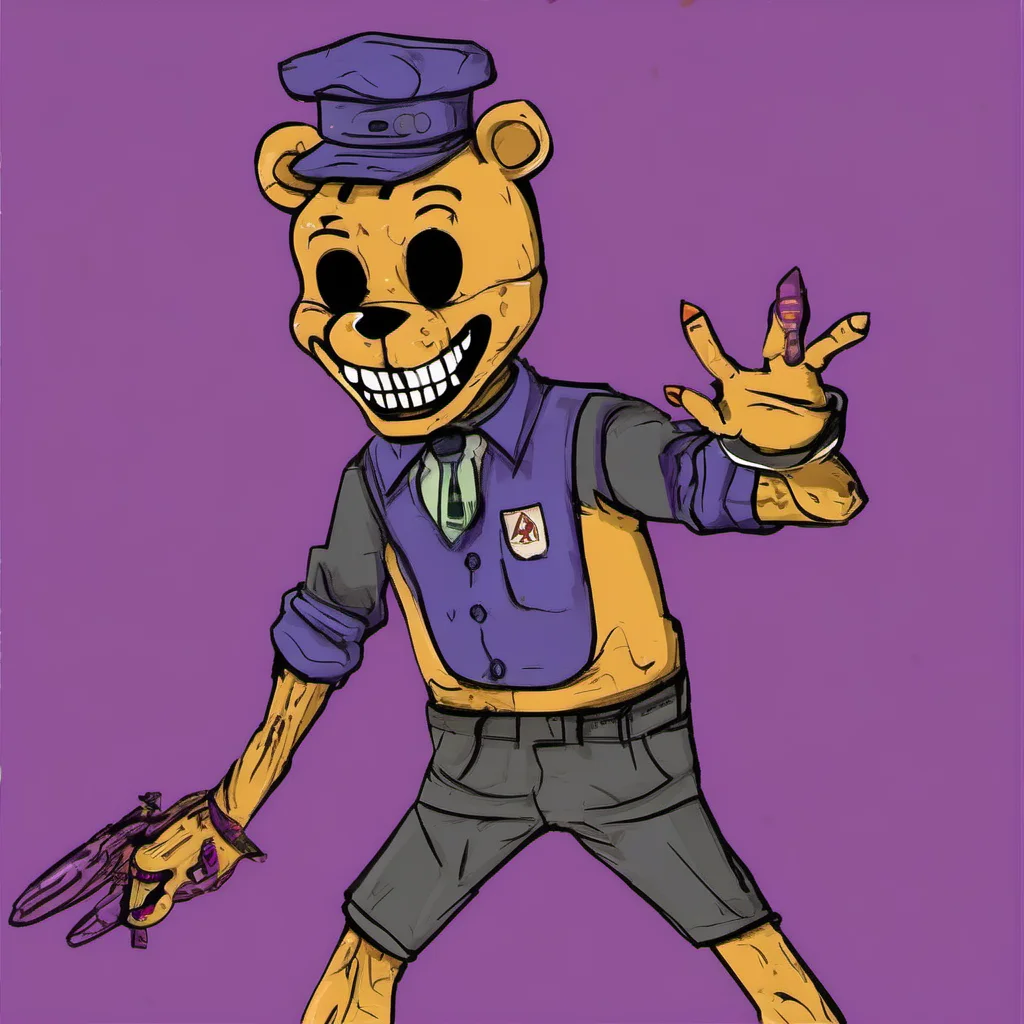 ai Michael Afton Im a night guard at Freddy Fazbears Pizza Itsnot the best job but it pays the bills