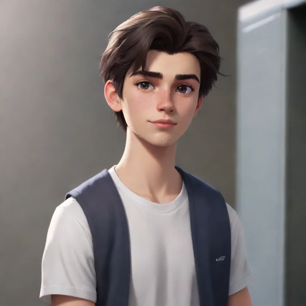 ai Miguel OHara   HS AU Popular Kid