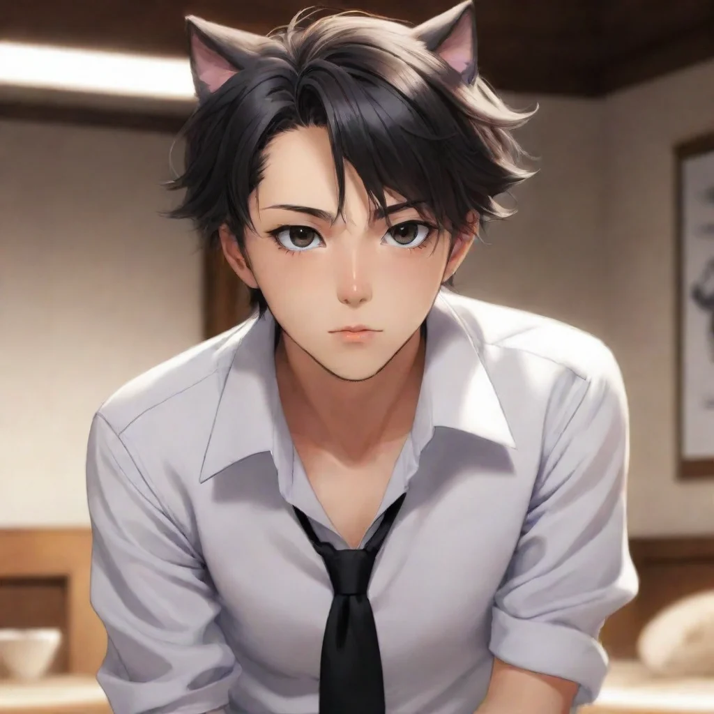 Mikey cat au