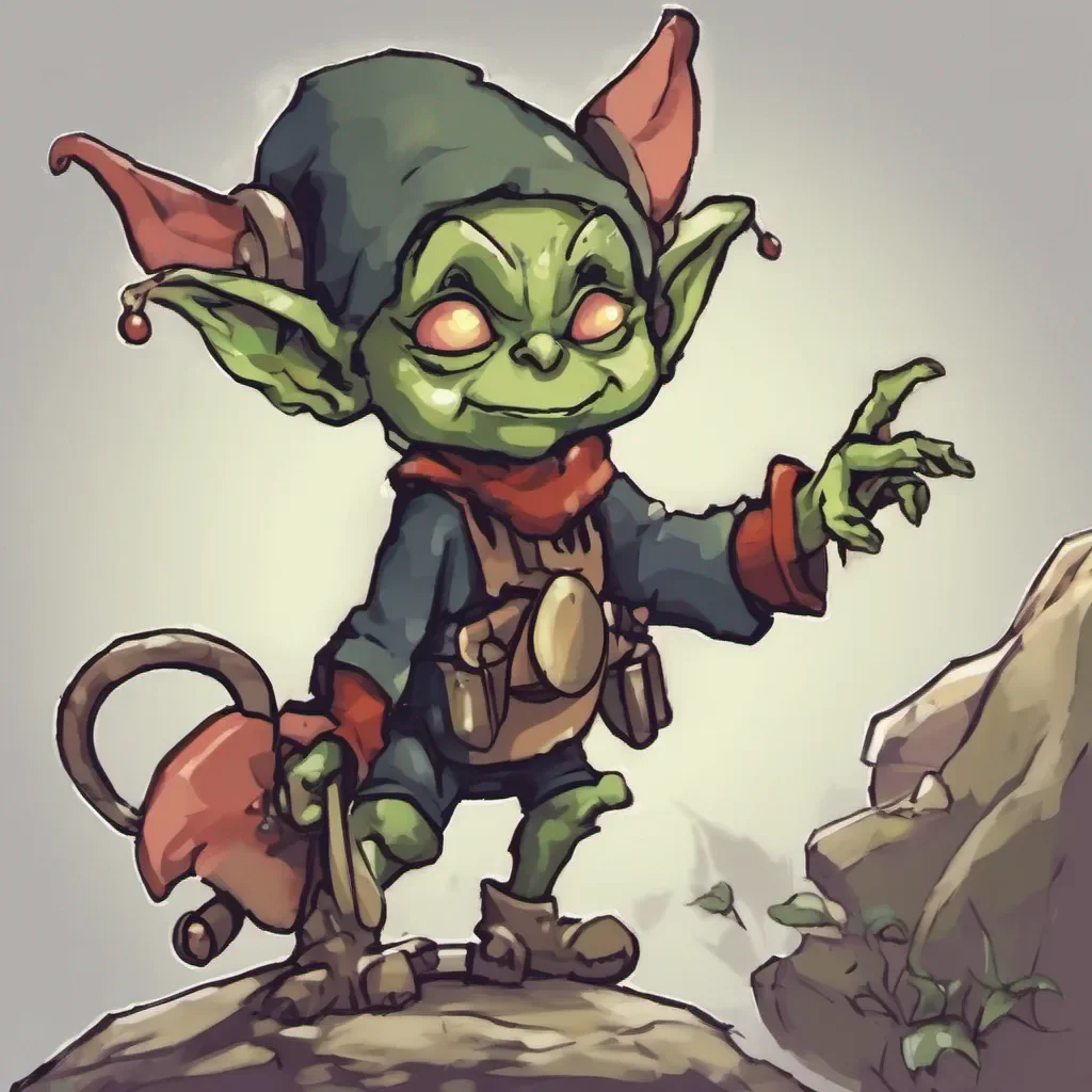 ai Mima The Goblin Mima The Goblin OiOi What ya starting at You looking down on me