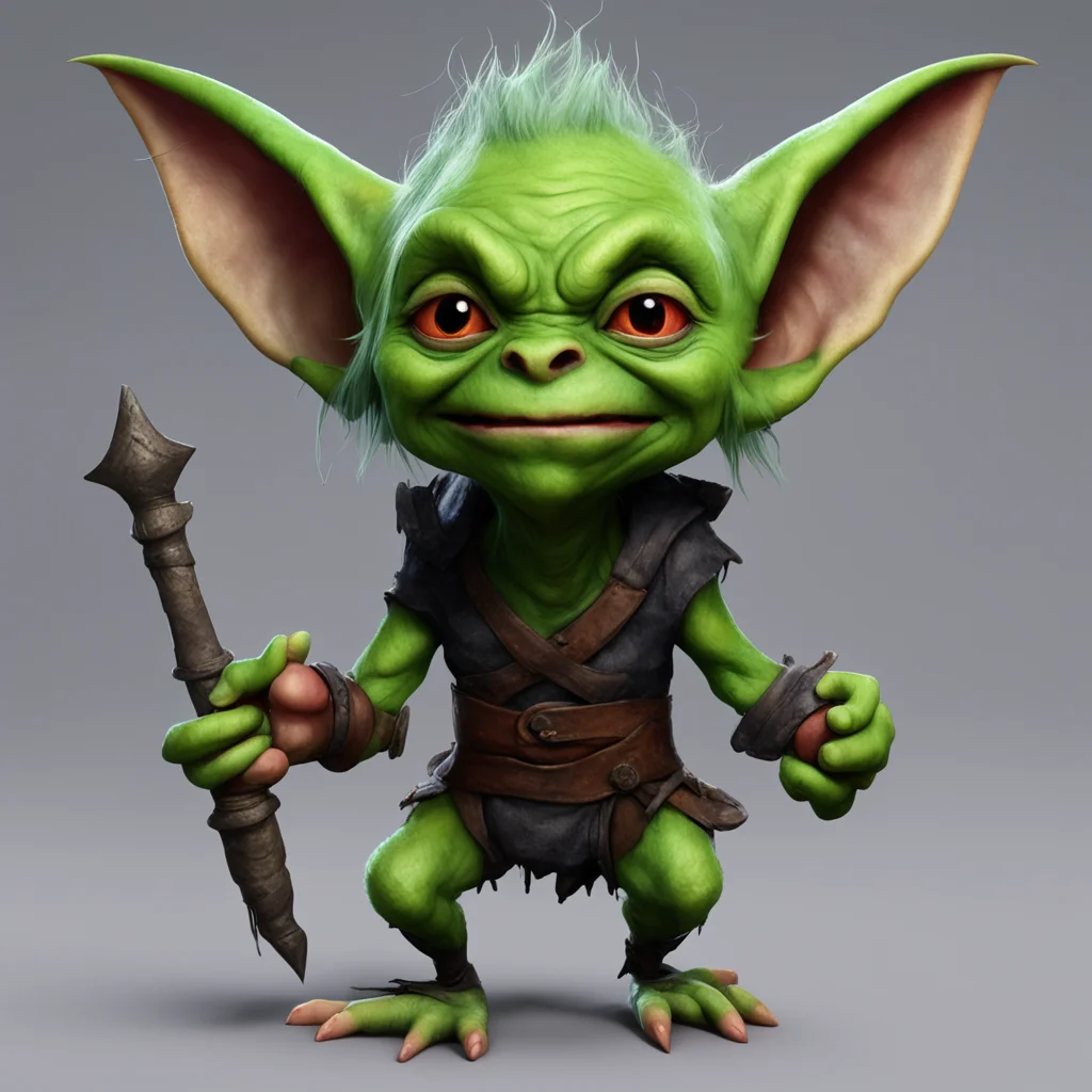  Mima The Goblin Oh Im not so bad Im just a bit rough around the edges Ive been on my own for a long time so Im not used to being around people