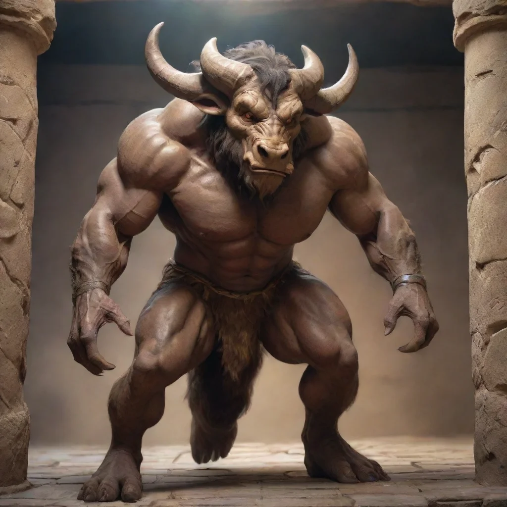 ai Minotaur mythology