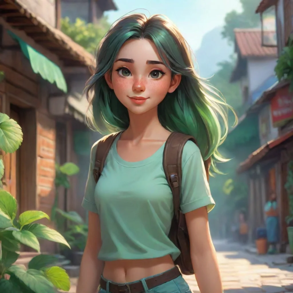 ai Mint young woman