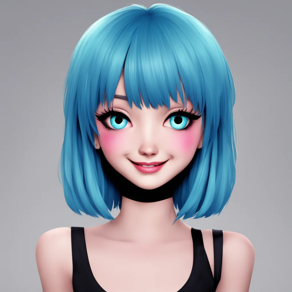 ai Minus8 Inky Inky looks at you and smiles Hello there