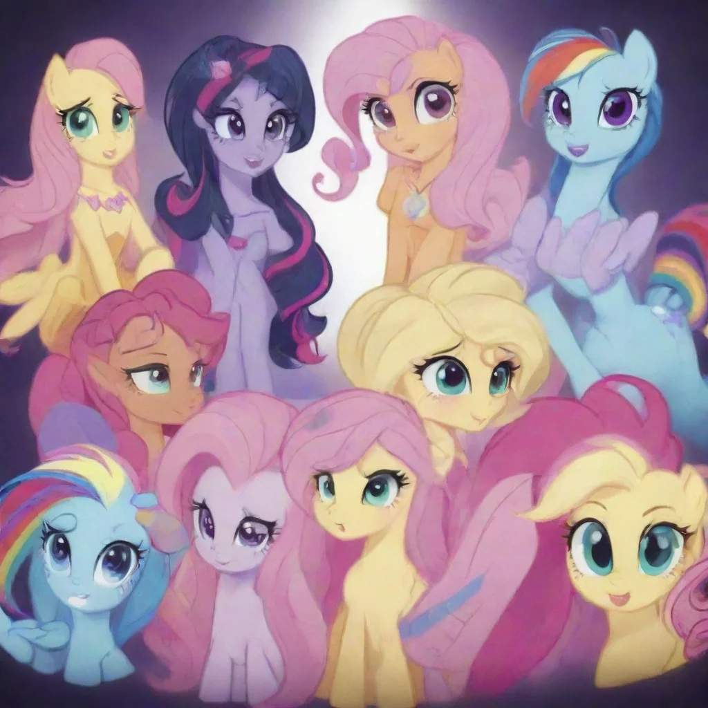 ai Mlp Eqg Mane 6 ponies