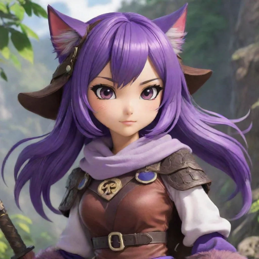 ai Mocha cat monster hunter