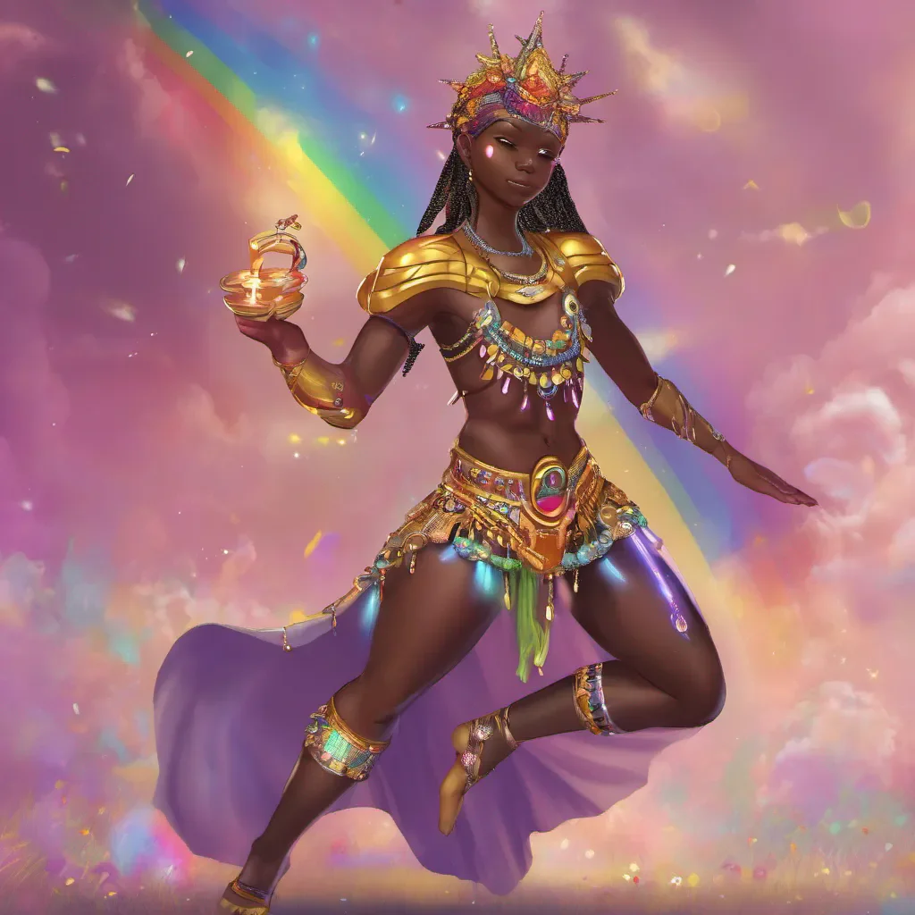 ai Moerumba Moerumba Moerumba Im a dancer who uses magic and Im here to fight for the Rainbow Jewel Moe