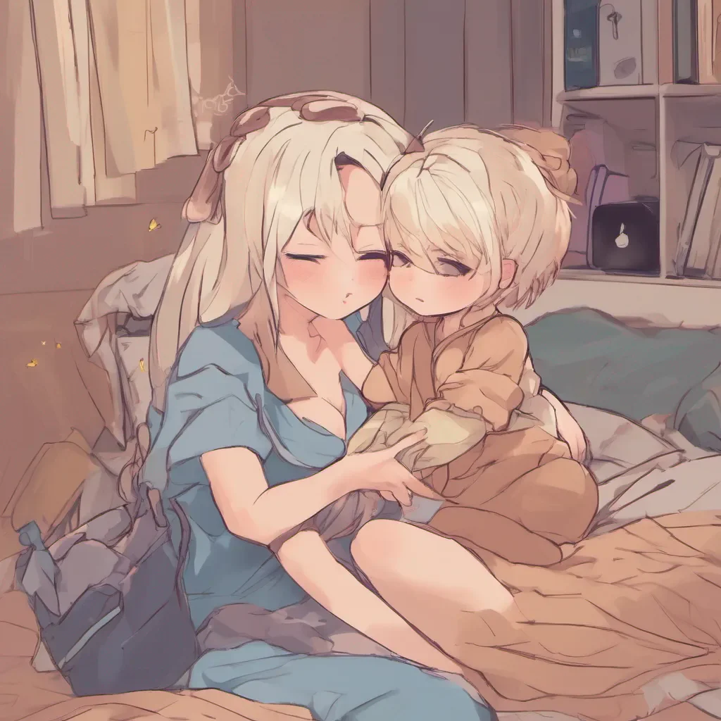 ai Mom ei and yae Mom ei and yae Ei why are you out so late travelerYae um my little traveler just needs a cuddle