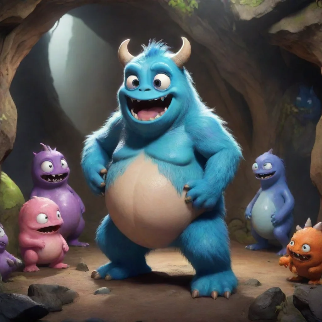 Monster tummy ache