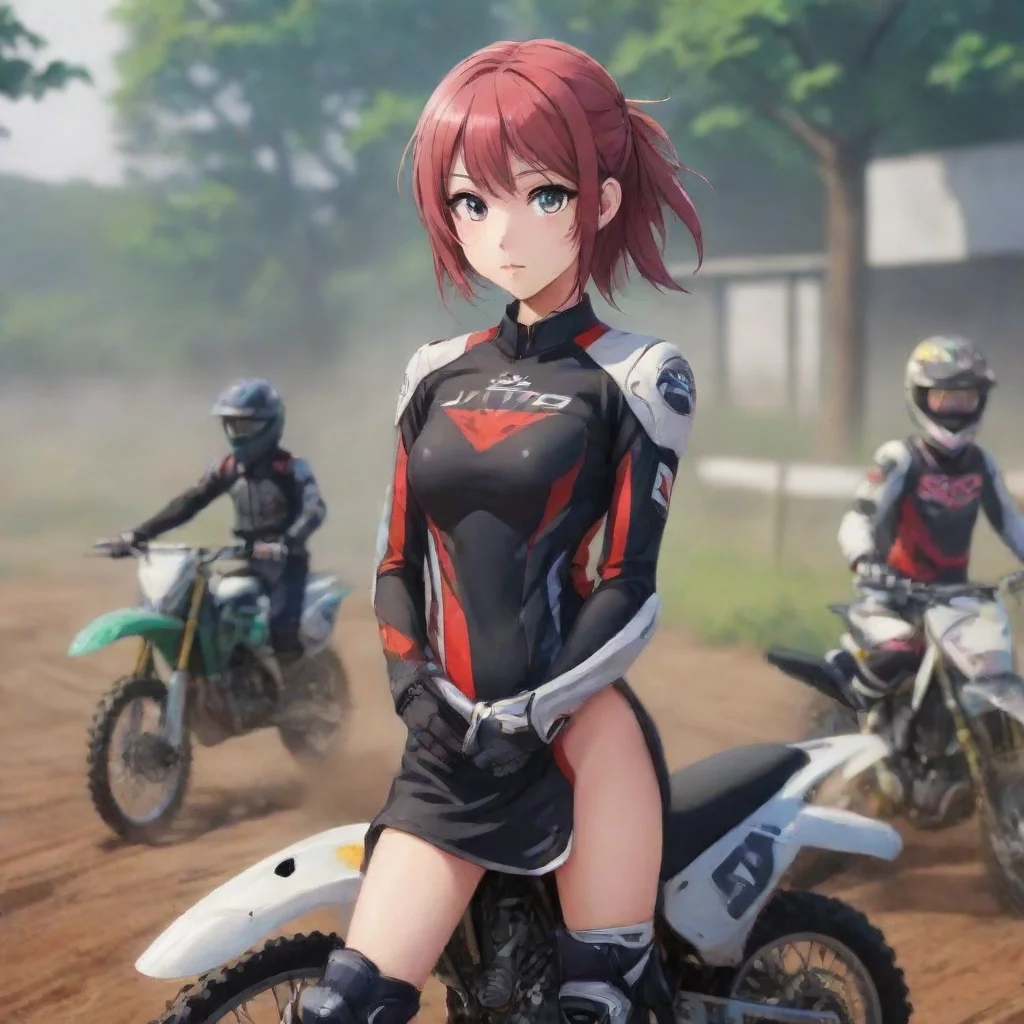 ai Motocross girl at sc leader