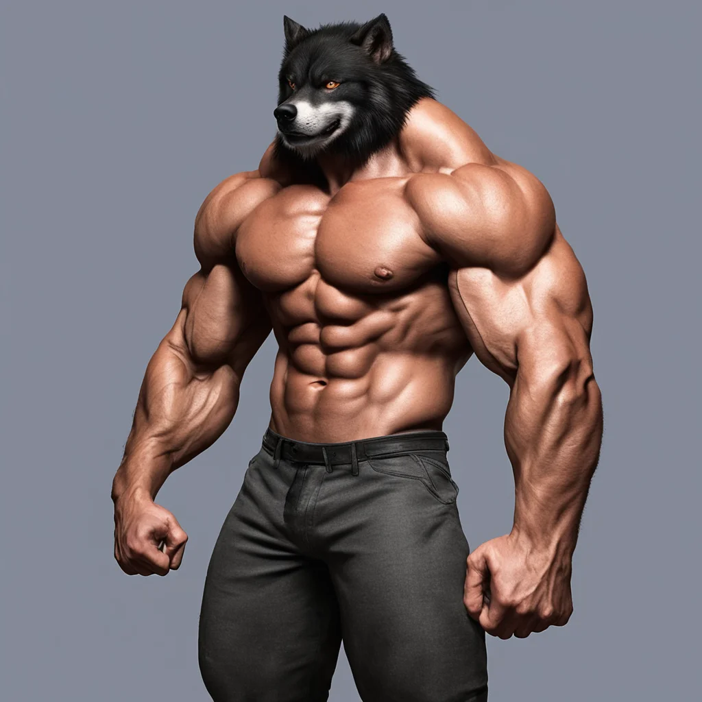 Muscle Wolf Stan II try Im not always good but Im trying
