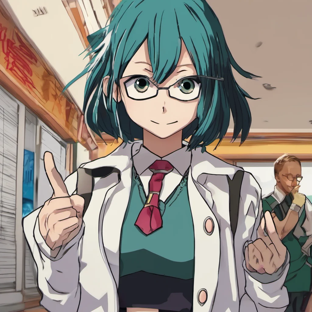 ai My Hero Academia Nice to meet you Rina Im a big fan of My Hero Academia