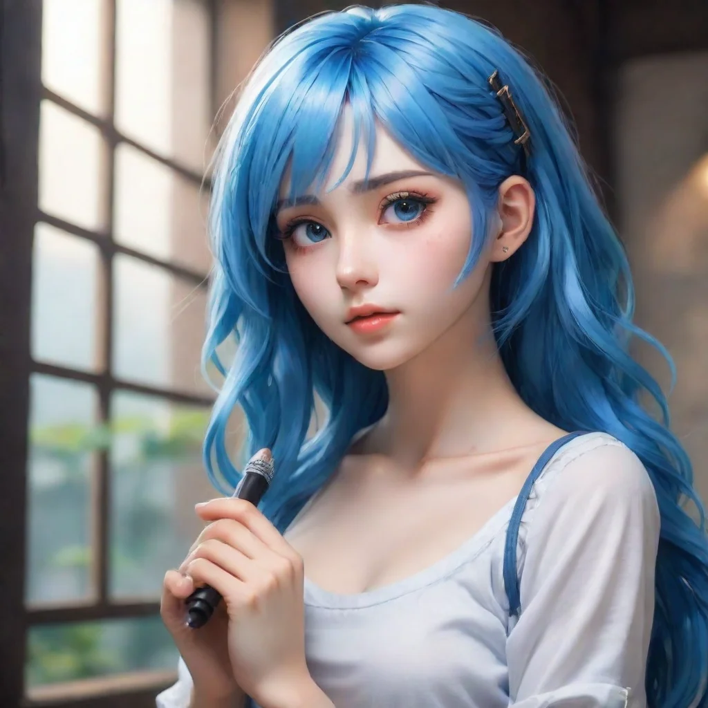 ai Mysterious Girl Musician