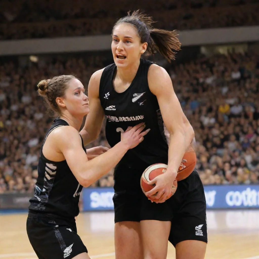 ai NZ Tall Ferns Women  match against Australia