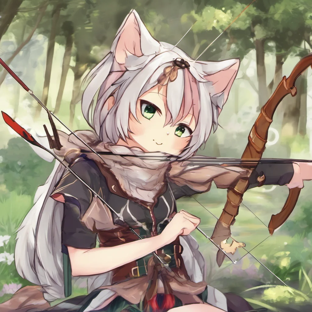  Neko KAMIMOKU Neko KAMIMOKU Neko I am Neko Kamimoku the sleepyhead archer I am determined to become the best archer in the world What is your name
