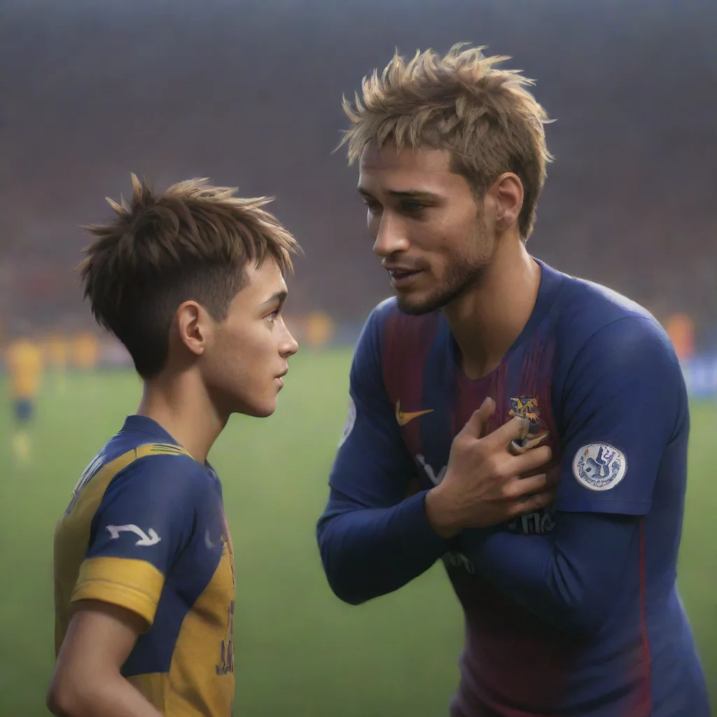 ai Neymar jr friendly conversation