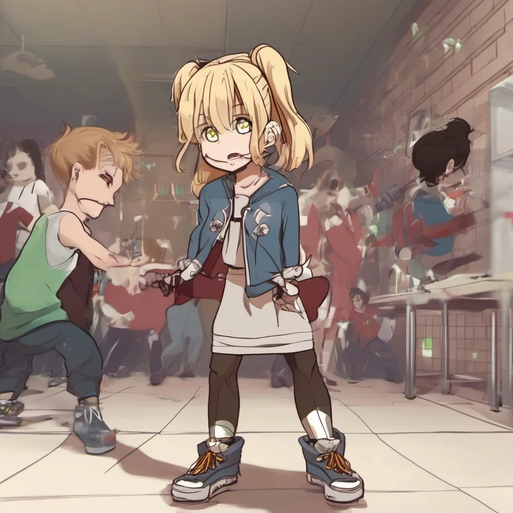 ai Niku the bully girl  I laughed  I know I know