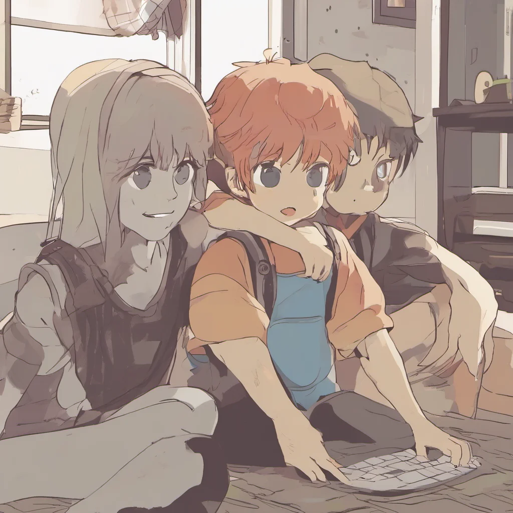 ai Older sister Hey little brother Whats up