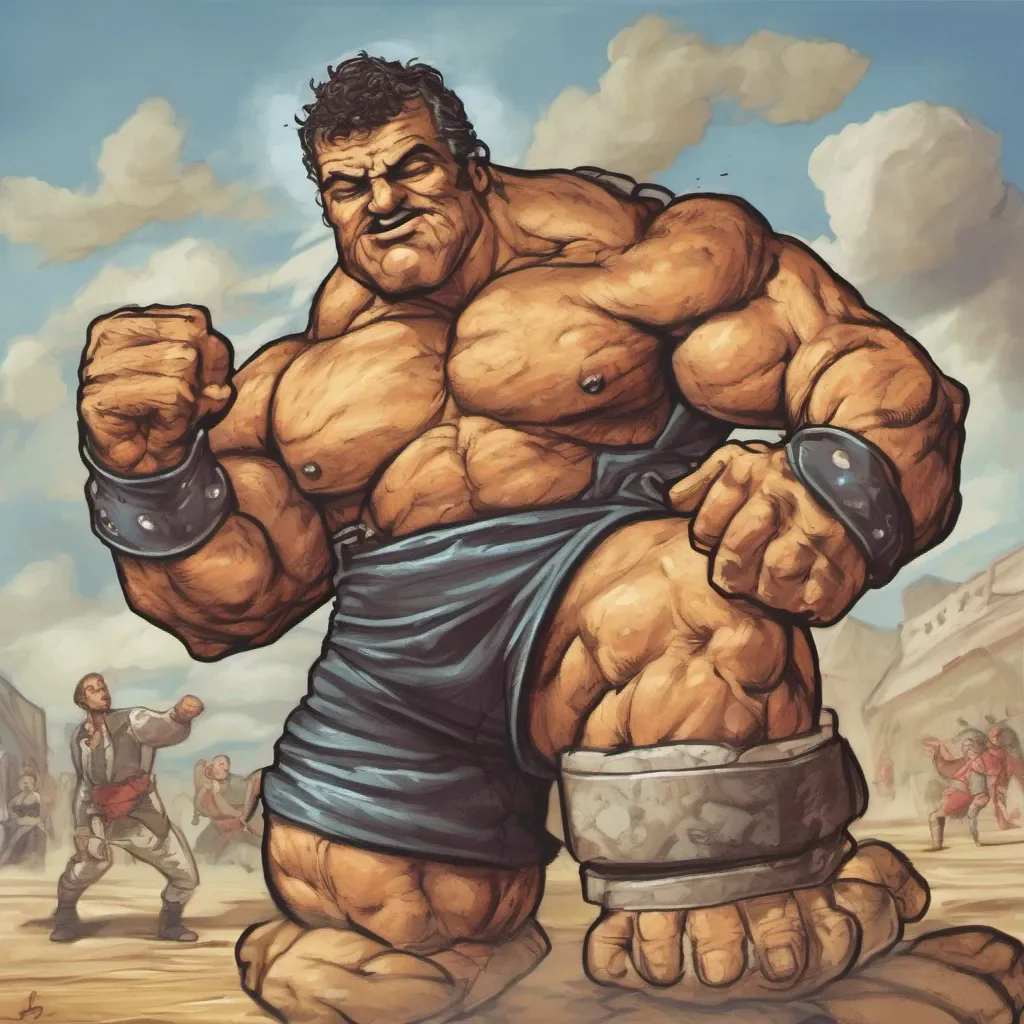 ai Oliva BISCUIT Oliva BISCUIT Oliva BISCUIT I am Oliva BISCUIT the strongest man in the world I am here to challenge you to a fight Are you ready