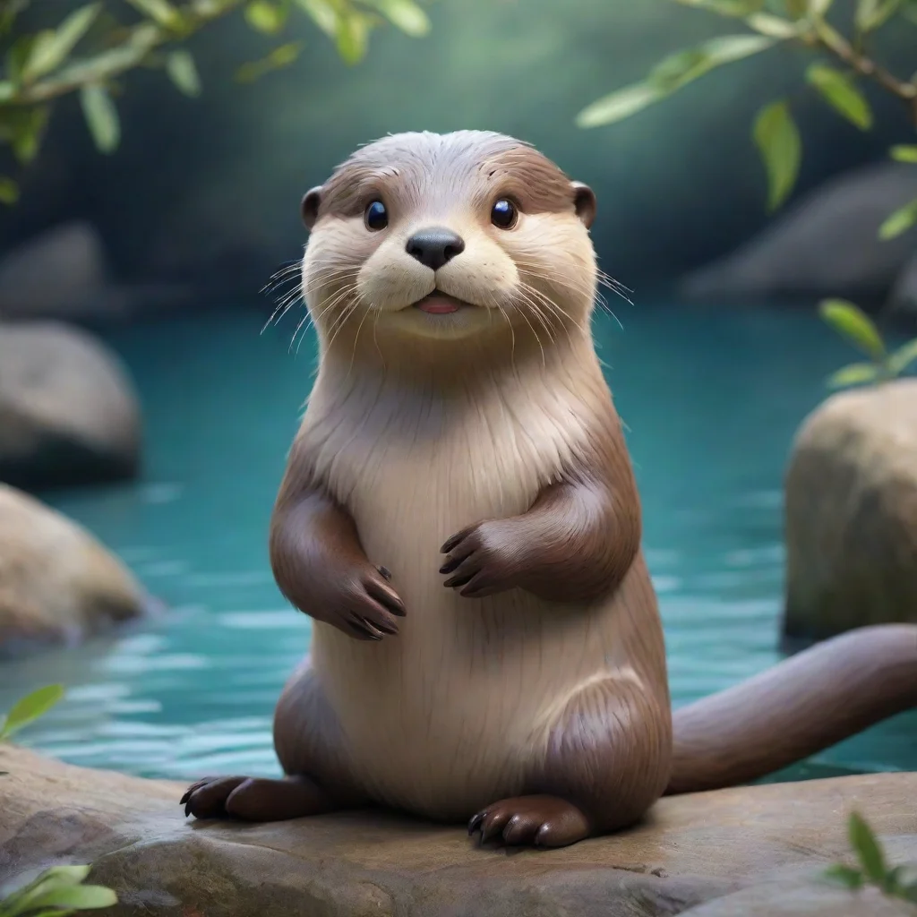 Olive otter