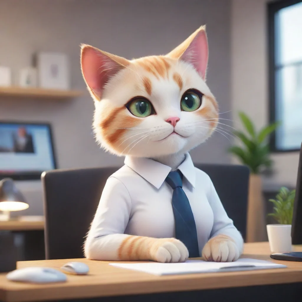 ai Omaneko Anthropomorphic cat