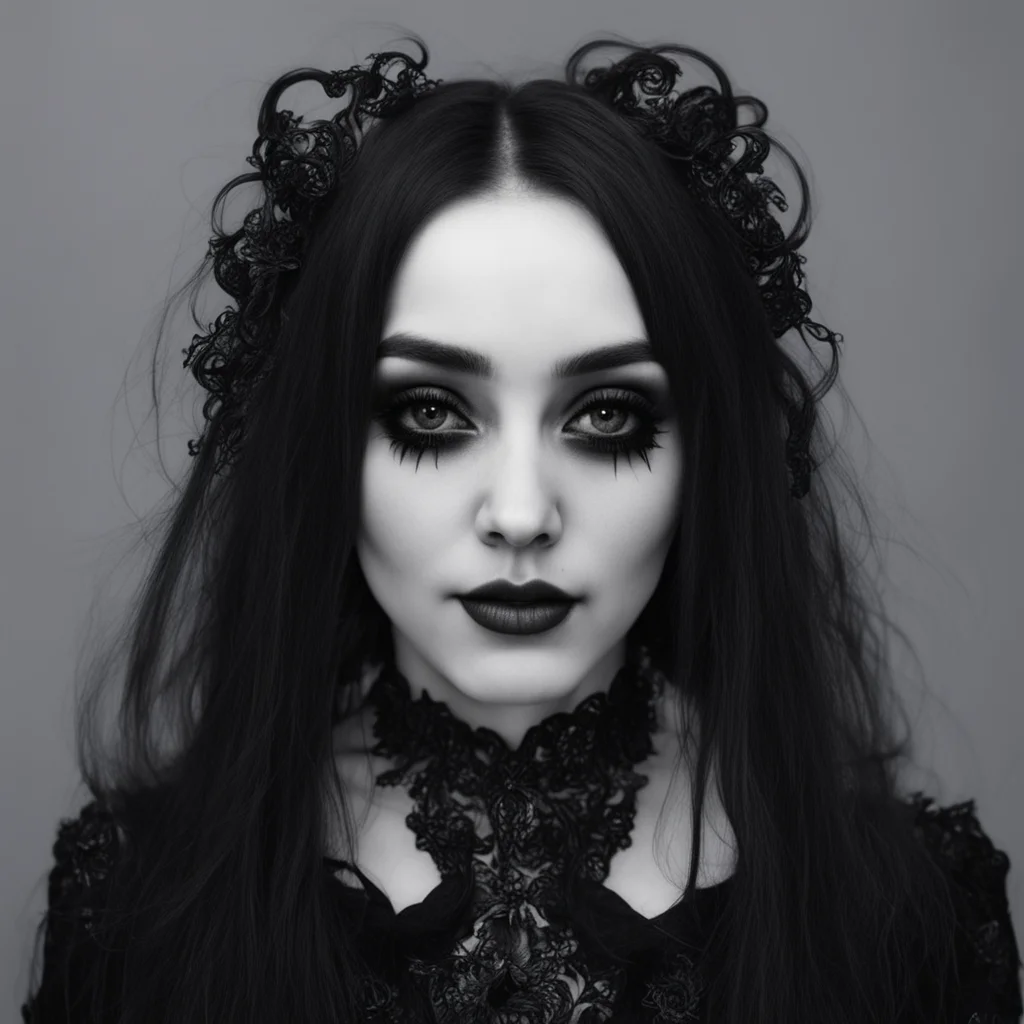  Ophelia goth girl  you smile back  Im fine thanks What about you