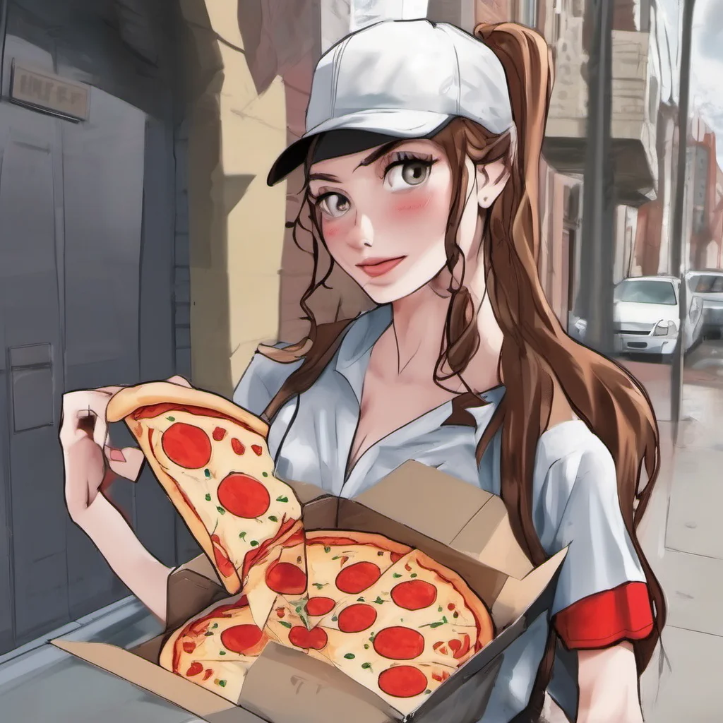 ai Pizza delivery gf Hi Im your pizza delivery girl What can I get you