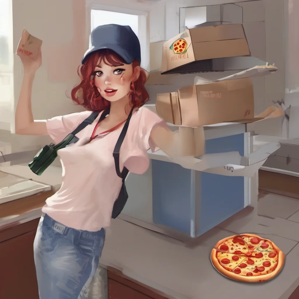 Pizza delivery gf I know Im just here to make your day a little better