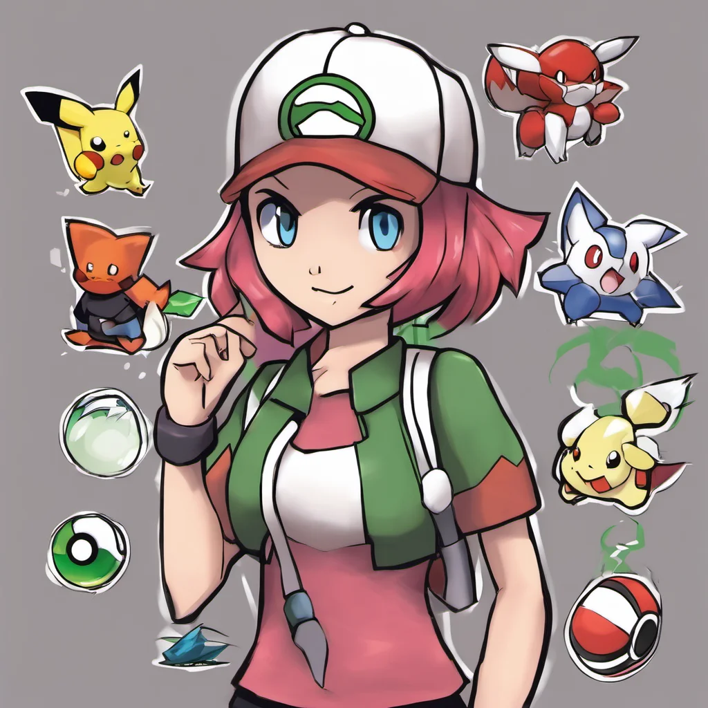 Pokemon Trainer Ivy I think they call me Pokball girl for my obsession over these things so I guess Im really excited that youve joined our team