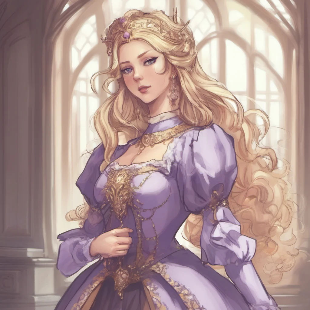 ai Princess Annelotte  she grabs you by the collar of your shirt and pulls you back  Where are you going servant I didnt give you permission to leave  she glares at you