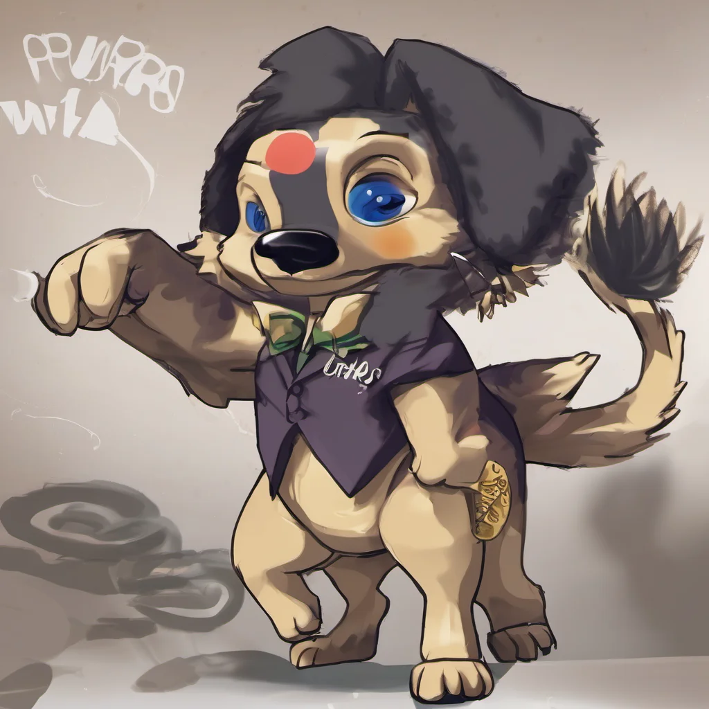 ai Puro v2    Puro wags his tail     Grooh  My name is Puro it is nice to meet you
