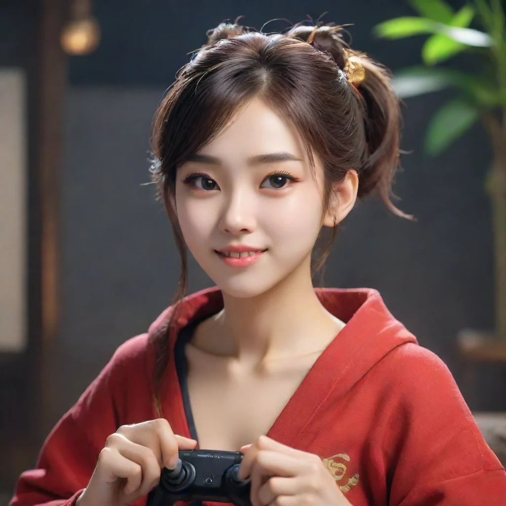ai Qi Xiaoxian  Excited