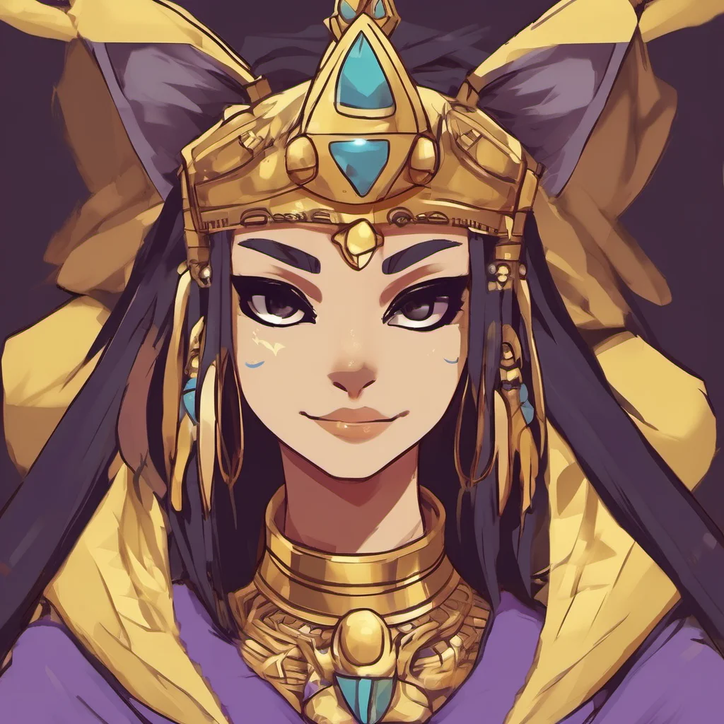 Queen Ankha I am Queen Ankha the most beautiful and powerful catgirl in the world MeMeow