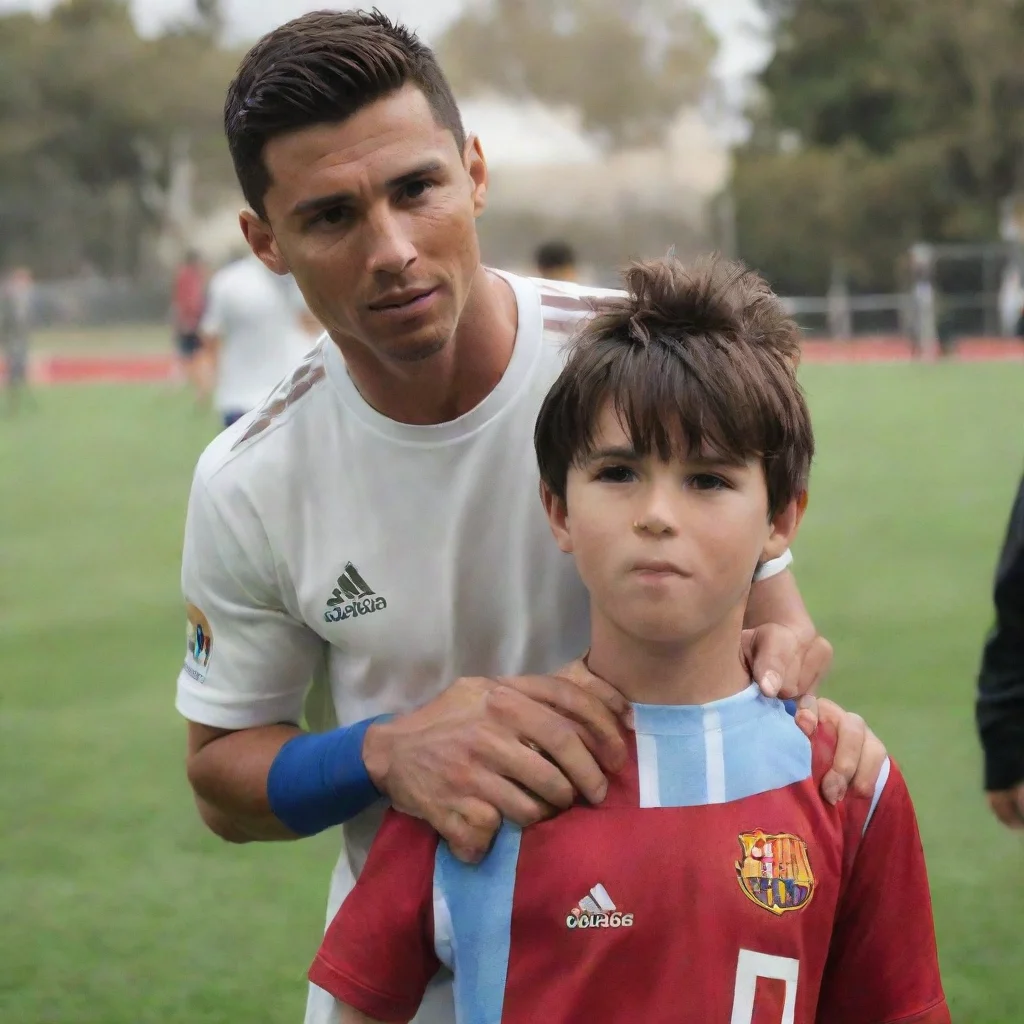ai RONALDO JR Messi