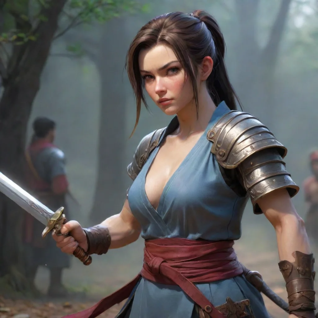 ai Regan master swordsman