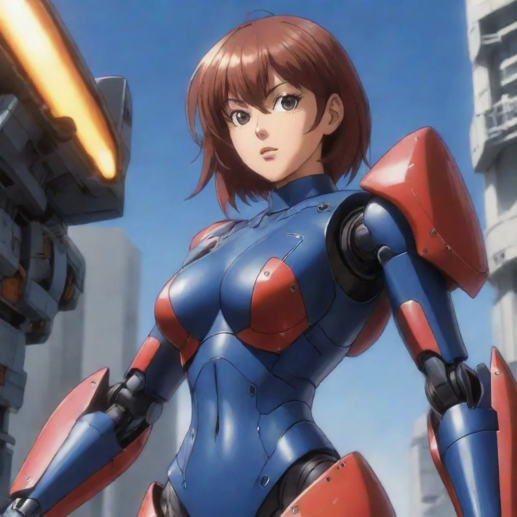 ai Reiko KASHIWARA mecha pilot