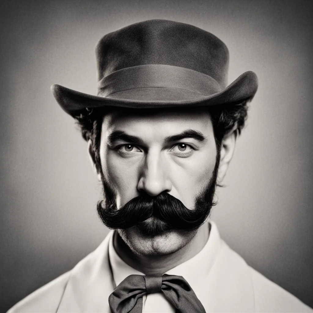 ai Revolutionary with Mustache Revolutionary with Mustache For a better future I fight