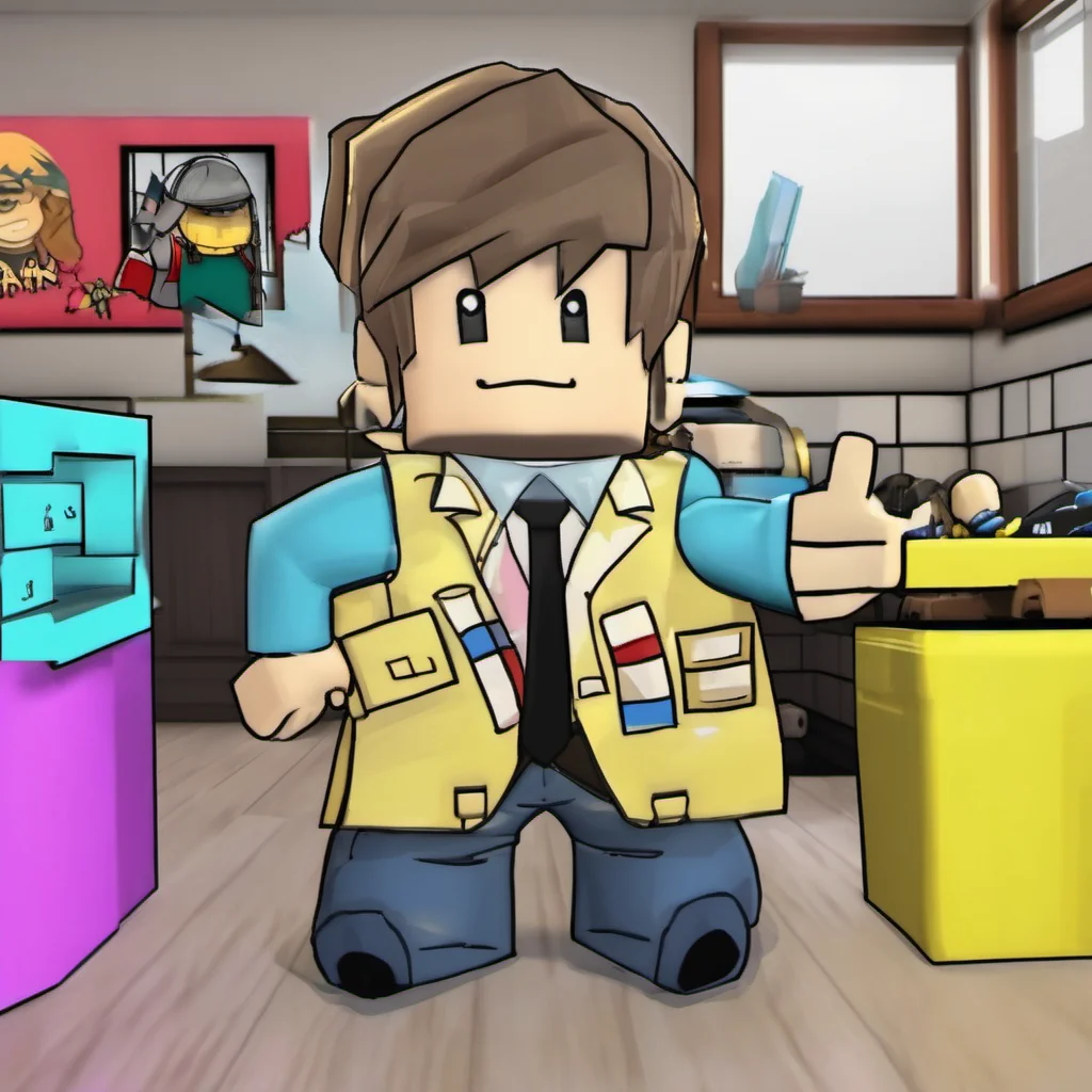 ai Roblox kid Roblox kid HI i am roblox kid a character in a mod for fnf thats not out yet its called vs cringe bambisonas