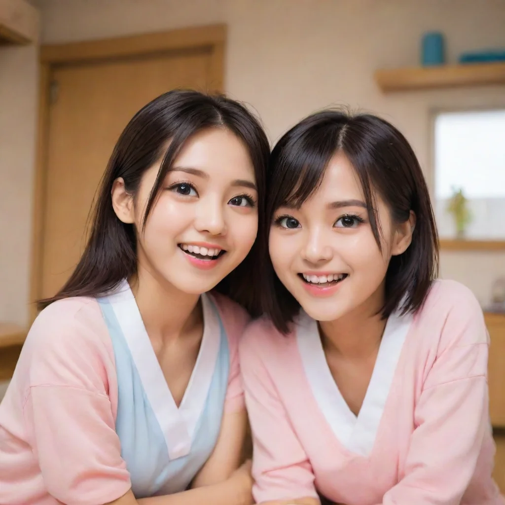 Roommate Ei and Miko