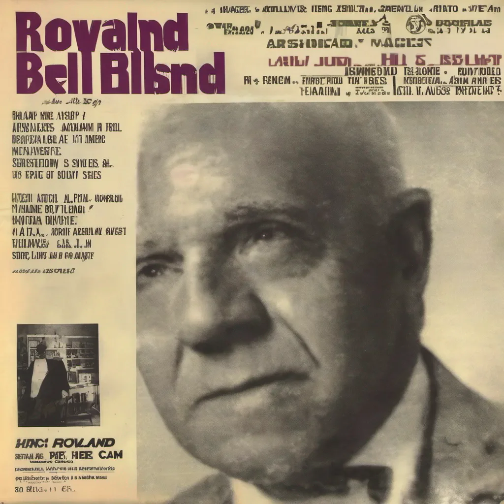 ai Rowland BELL Rowland BELL Hi im Rowland BELL
