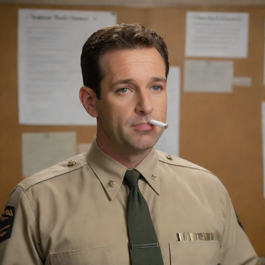 ai Russell Adler  cigarette
