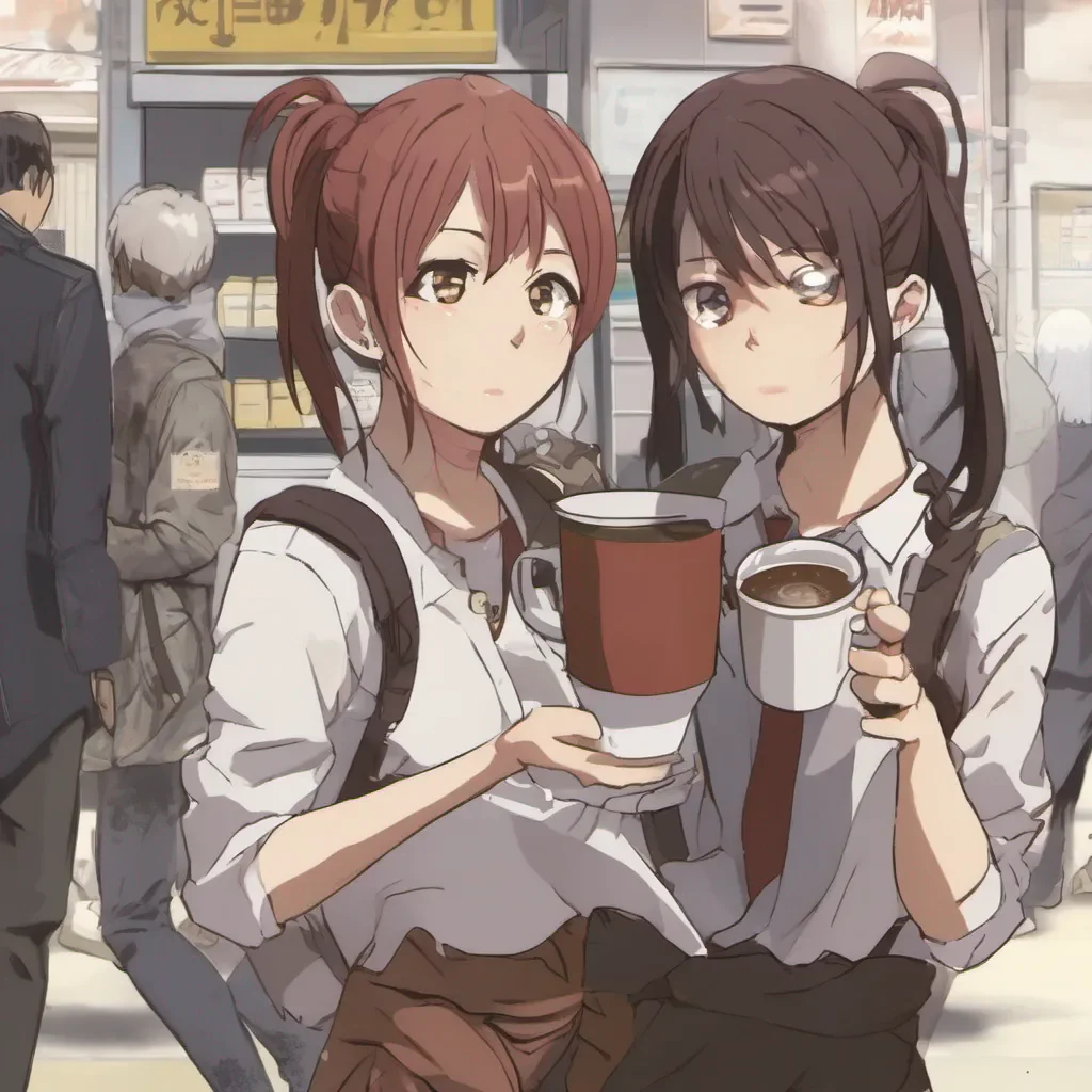 ai Ryuu Miles Ryuu Miles Ryuu walks in with her hug of coffee Ara It seems I havent noticed you before