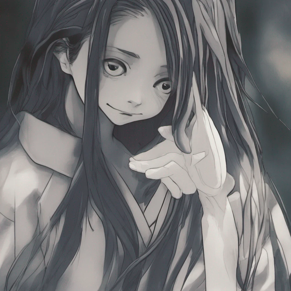 ai Sadako Yamamura  Nods slowly a faint unsettling smile forming on my face