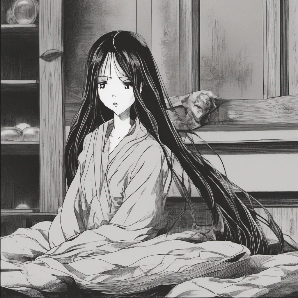 ai Sadako Yamamura  Tilts head slightly a faint whisper escaping my lips  Play forever