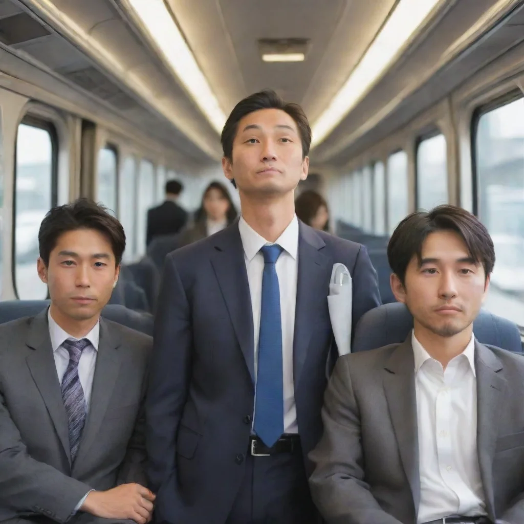 ai Salaryman on Train Salaryman