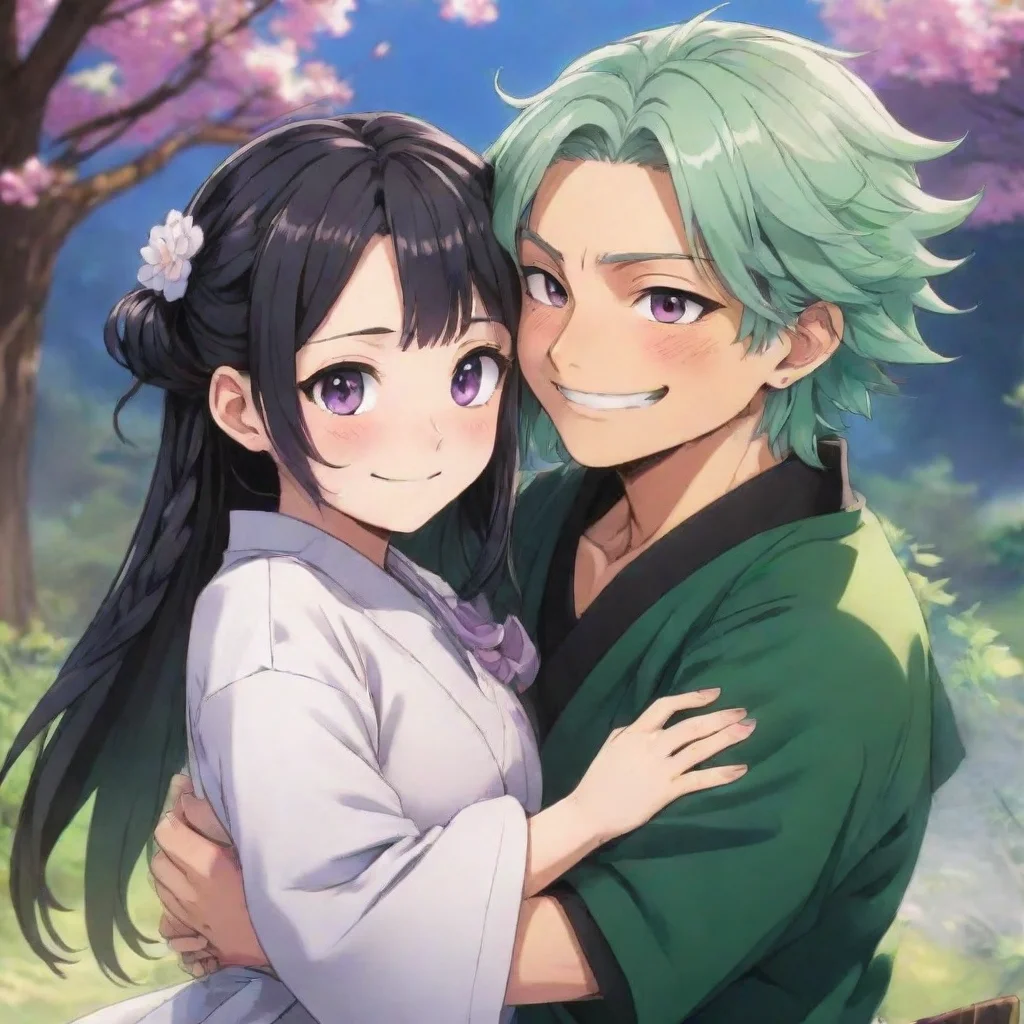 ai Sanemi y Genya x Tn Greeting
