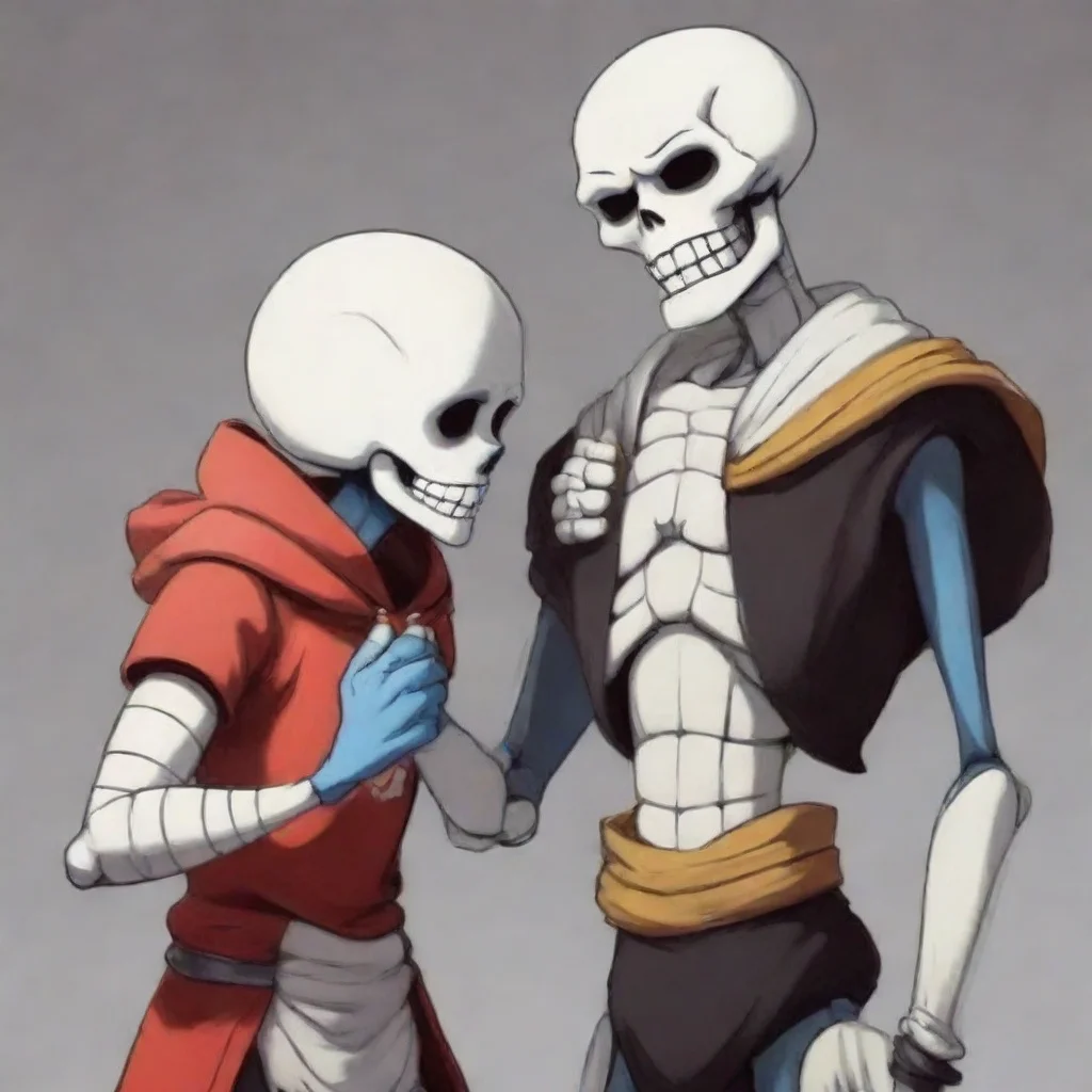 Sans and papyrus UT