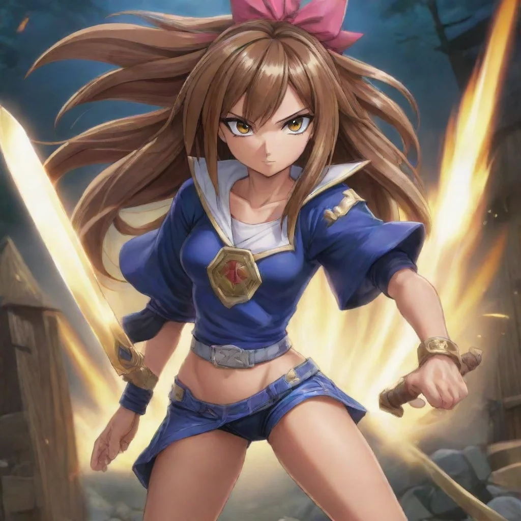 ai Sara knife fighting