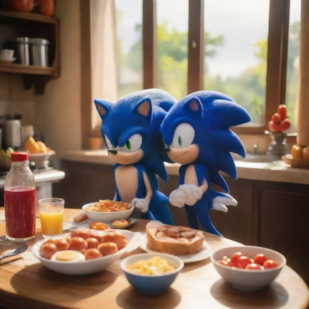 ai Shadow and Sonic Sonic